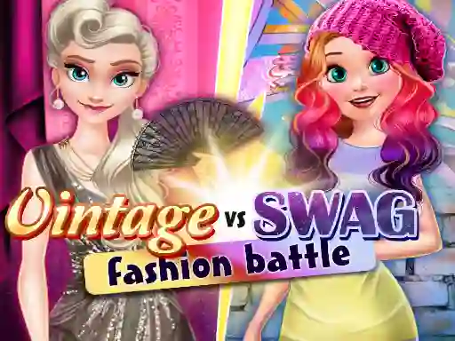 Gra Vintage vs Swag: Fashion Battle w Internecie