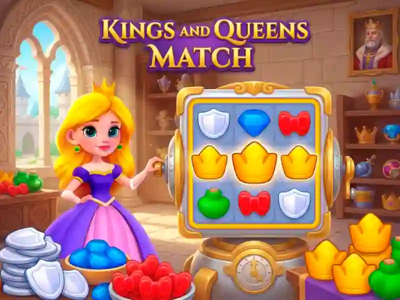 Gra Kings and Queens Match w Internecie