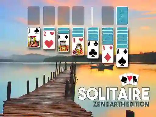 Gra Solitaire zen earth edition w Internecie