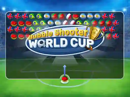 Gra Bubble Shooter World Cup w Internecie