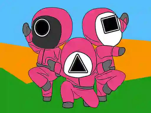 Gra Squid Coloring Book w Internecie
