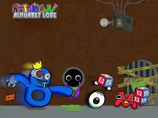 Gra Rainbow Alphabet Lore w Internecie