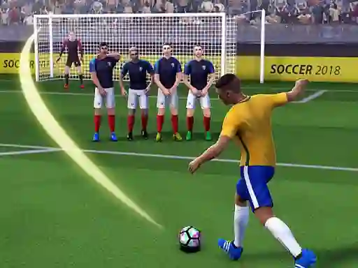Gra FreeKick Soccer 2021 w Internecie