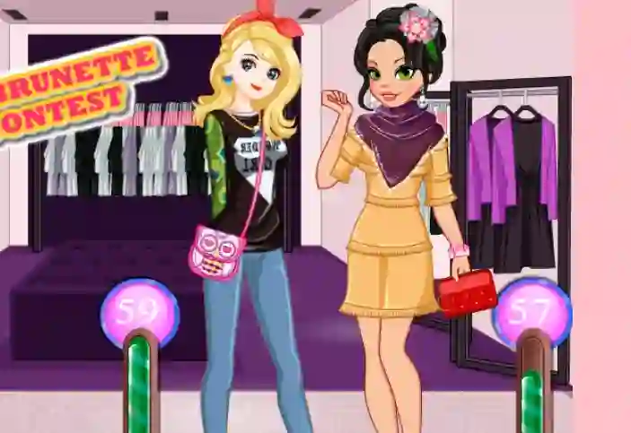 Gra Blonde Vs Brunette Beauty Contest w Internecie
