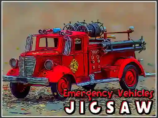 Gra Emergency Vehicles Jigsaw w Internecie
