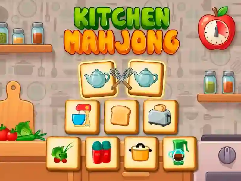 Gra Kitchen mahjong w Internecie