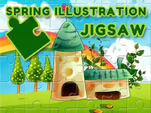 Gra Spring Illustration Jigsaw w Internecie