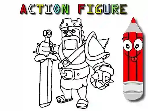 Gra Back To School: Action Figure Coloring w Internecie