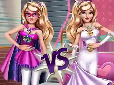 Gra Superhero Vs Princess w Internecie