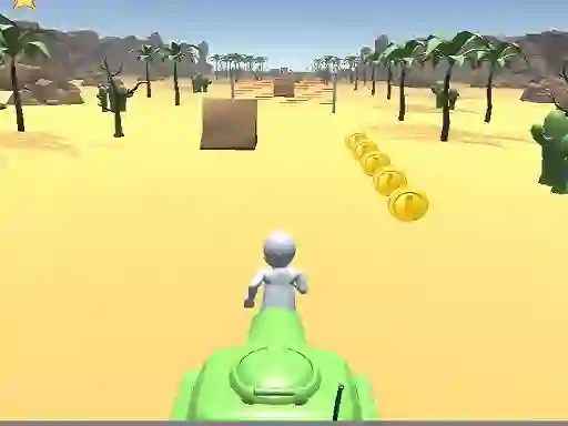 Gra 3D Desert Parkour w Internecie