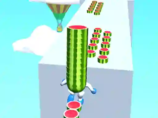 Gra Watermelon Run 3d w Internecie