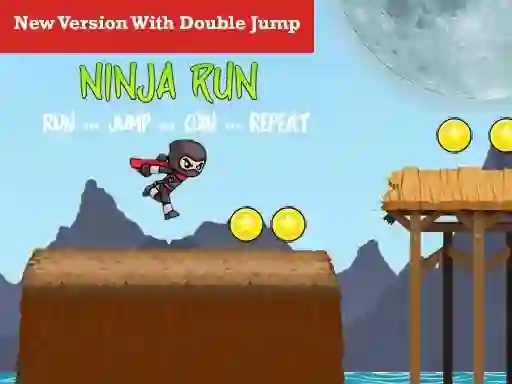 Gra Ninja Run Double Jump w Internecie