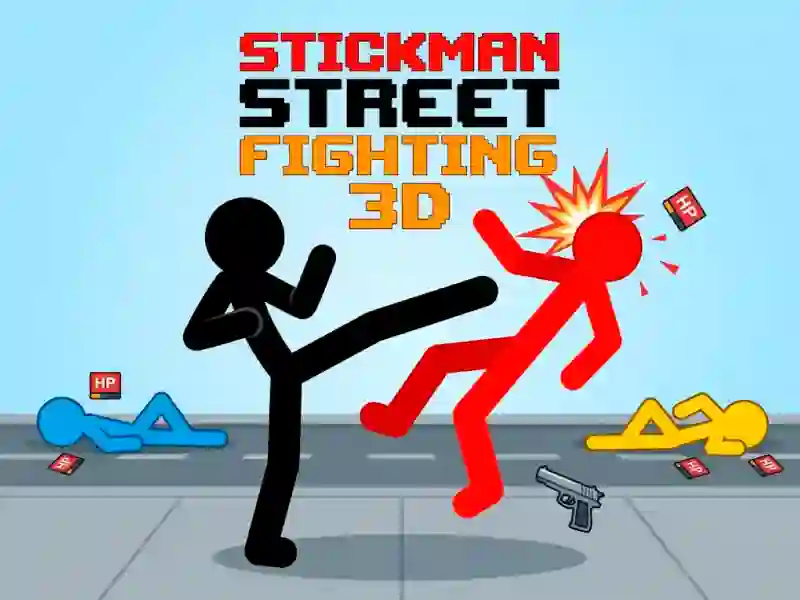 Gra Stickman Street Fighting 3d w Internecie