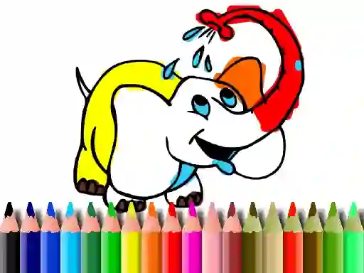 Gra Back To School: Elephant coloring w Internecie