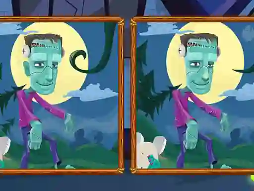 Gra Halloween Find the Differences w Internecie