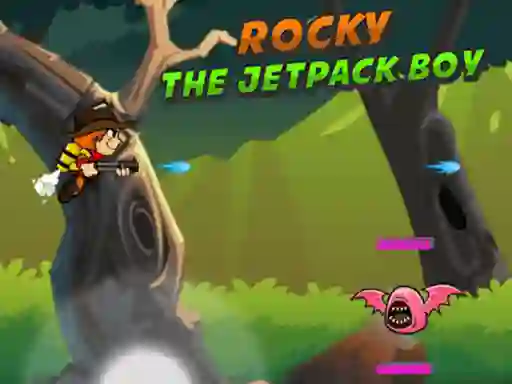 Gra Rocky The Jetpack Boy w Internecie