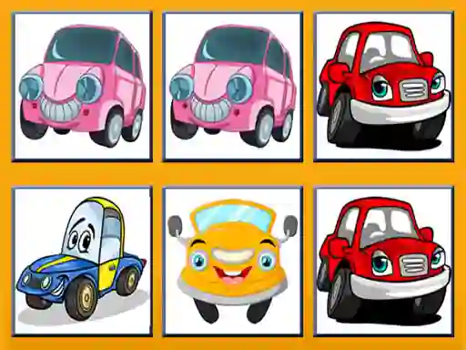 Gra Funny Cars Memory w Internecie