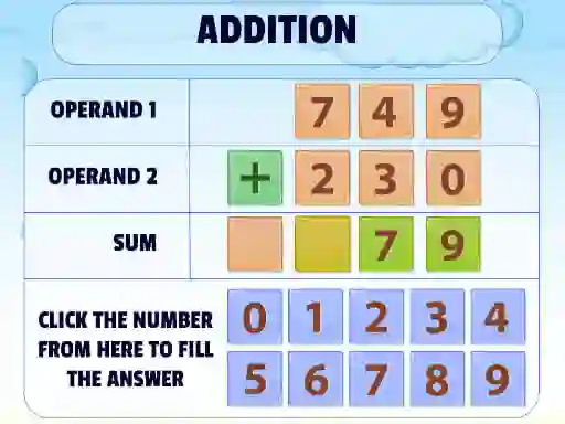 Gra Addition Practice w Internecie