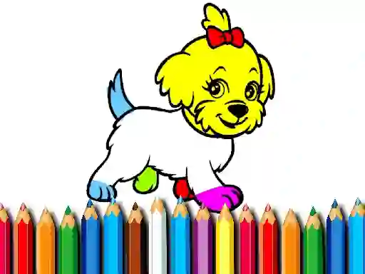 Gra Back To School: Doggy Coloring Book w Internecie