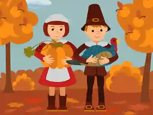 Gra Thanksgiving Jigsaw w Internecie