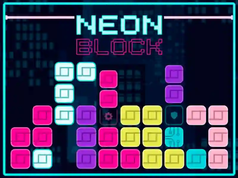 Gra Neon Block w Internecie