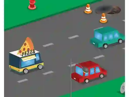 Gra Food Rush Traffic w Internecie