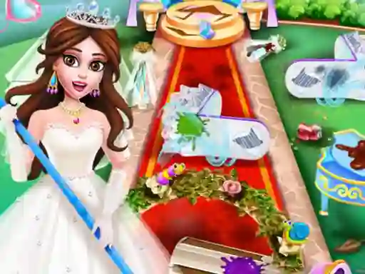 Gra Princess Wedding Cleaning w Internecie