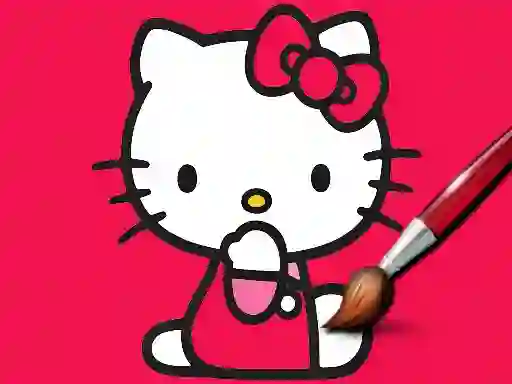 Gra Easy Coloring Kitty w Internecie