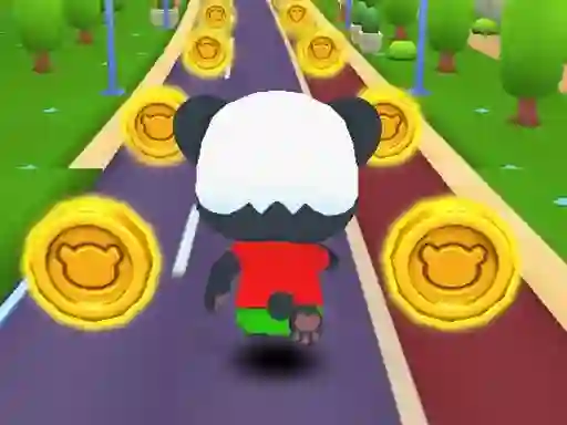 Gra Panda Subway Run w Internecie