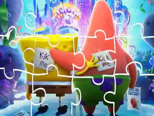 Gra Spongebob Sponge On The Run Jigsaw w Internecie