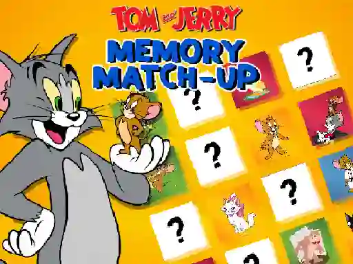Gra Tom and Jerry Memory Match Up w Internecie