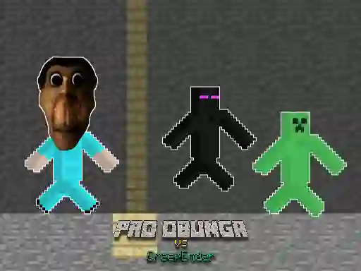 Gra Pro Obunga vs CreepEnder w Internecie