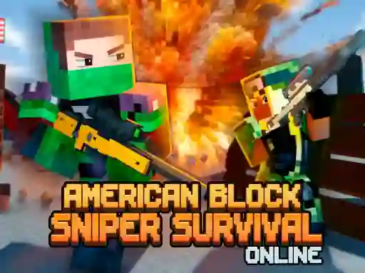 Gra American Block Sniper Survival Online w Internecie