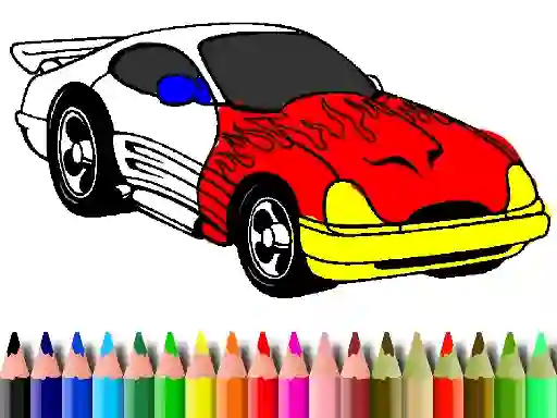 Gra Back To School: Muscle Car Coloring w Internecie
