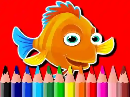 Gra Back To School: Fish Coloring Book w Internecie