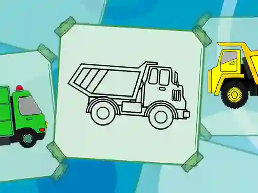 Gra Truck Coloring Book w Internecie