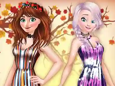 Gra Princesses BFFs Fall Party w Internecie
