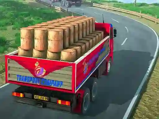 Gra Indian Truck Driver Cargo Duty Delivery w Internecie
