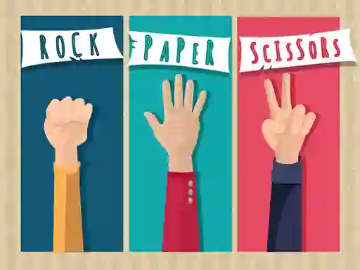 Gra Rock Paper Scissors w Internecie