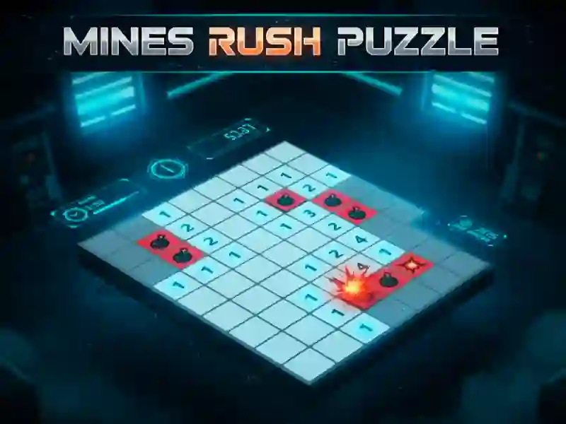 Gra Mines Rush Puzzle w Internecie