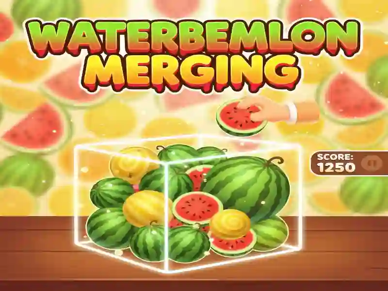 Gra Watermelon Merging w Internecie