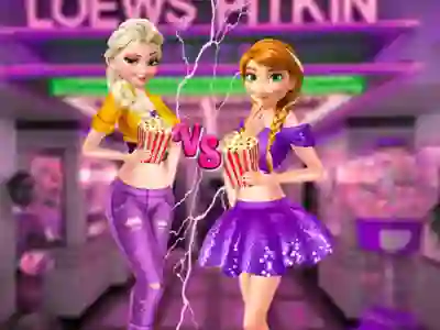 Gra Ellie and Annie Movie Night w Internecie