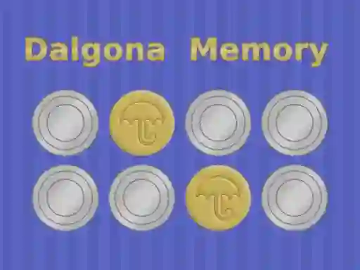 Gra Dalgona Memory w Internecie