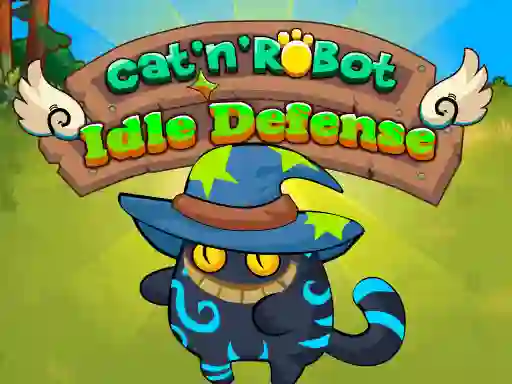 Gra Cat'n' Robot Idle Defense w Internecie