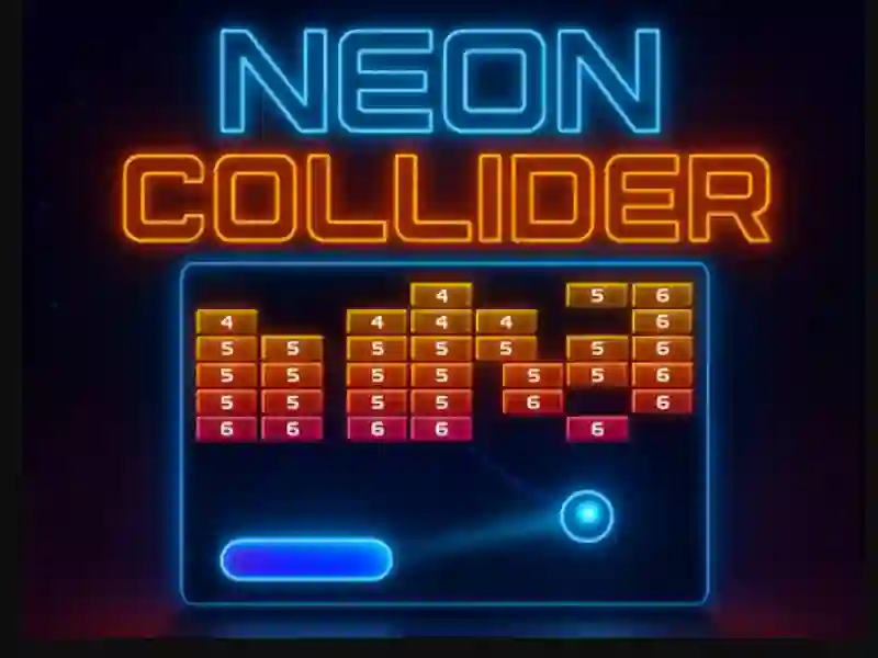 Gra Neon Collider w Internecie
