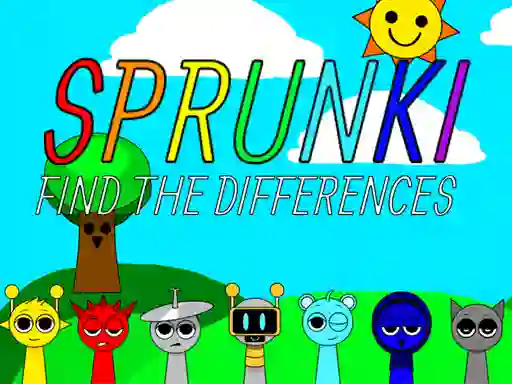Gra Sprunki Find The Differences w Internecie