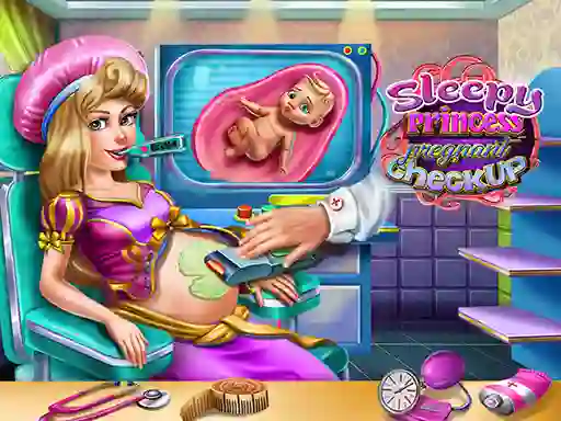 Gra Sleepy Princess Pregnant Check Up w Internecie