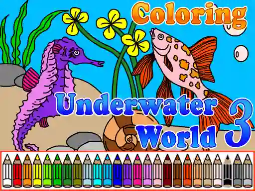 Gra Сoloring Underwater World 3 w Internecie