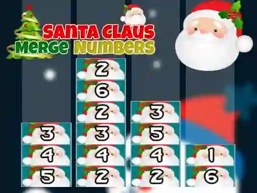 Gra Santa Claus Merge Numbers w Internecie