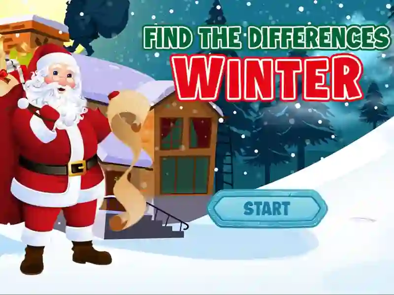 Gra Find The Differences Winter w Internecie